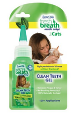 Fresh Breath by TropiClean No Brushing Clean Teeth Dental & Oral Care Gel for Cats, 2oz - Made in USA (B0098B7BL8)