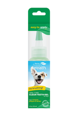 TropiClean Fresh Breath No Brushing Clean Teeth Dental & Oral Care Gel for Dogs  2oz - A