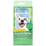 TropiClean Fresh Breath No Brushing Clean Teeth Dental & Oral Care Gel for Dogs, 4oz - A
