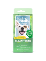 TropiClean Fresh Breath No Brushing Clean Teeth Dental & Oral Care Gel for Dogs, 4oz - A