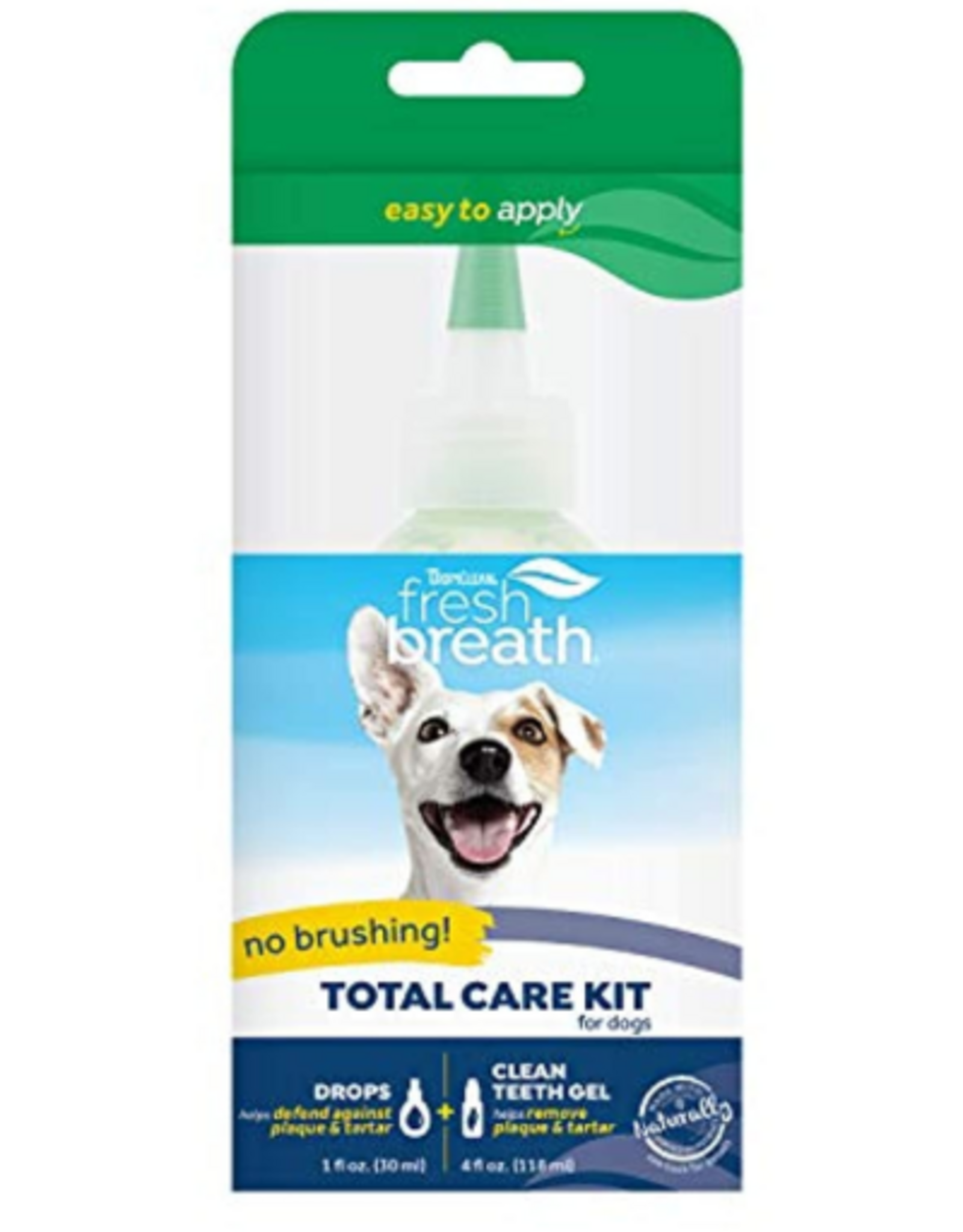 TropiClean Fresh Breath Total Care Oral Gel Kit - 4 oz