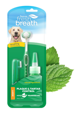TropiClean Fresh Breath Oral Care Kit for Large Dogs