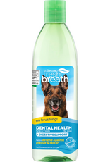 TropiClean Fresh Breath Oral Care Water Additive Pl Digestive Support for Dogs - 16 oz