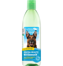 TropiClean Fresh Breath Oral Care Water Additive Pl Digestive Support for Dogs - 16 oz