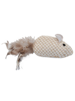Coastal Pet Products Coastal Turbo Natural Mouse Cat Toy 3.75 Inch