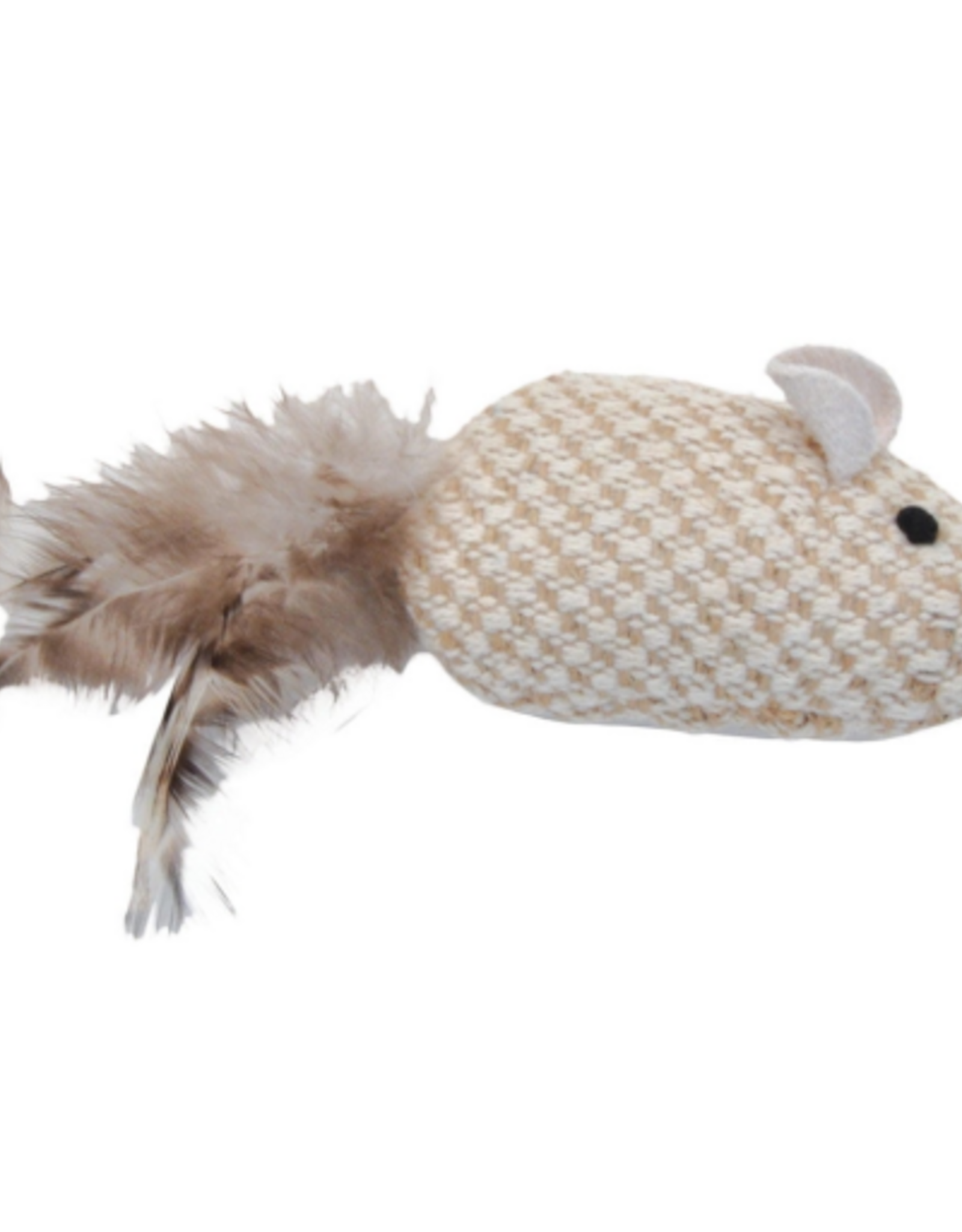 Coastal Pet Products Coastal® Turbo® Natural Mouse Cat Toy 3.75 Inch