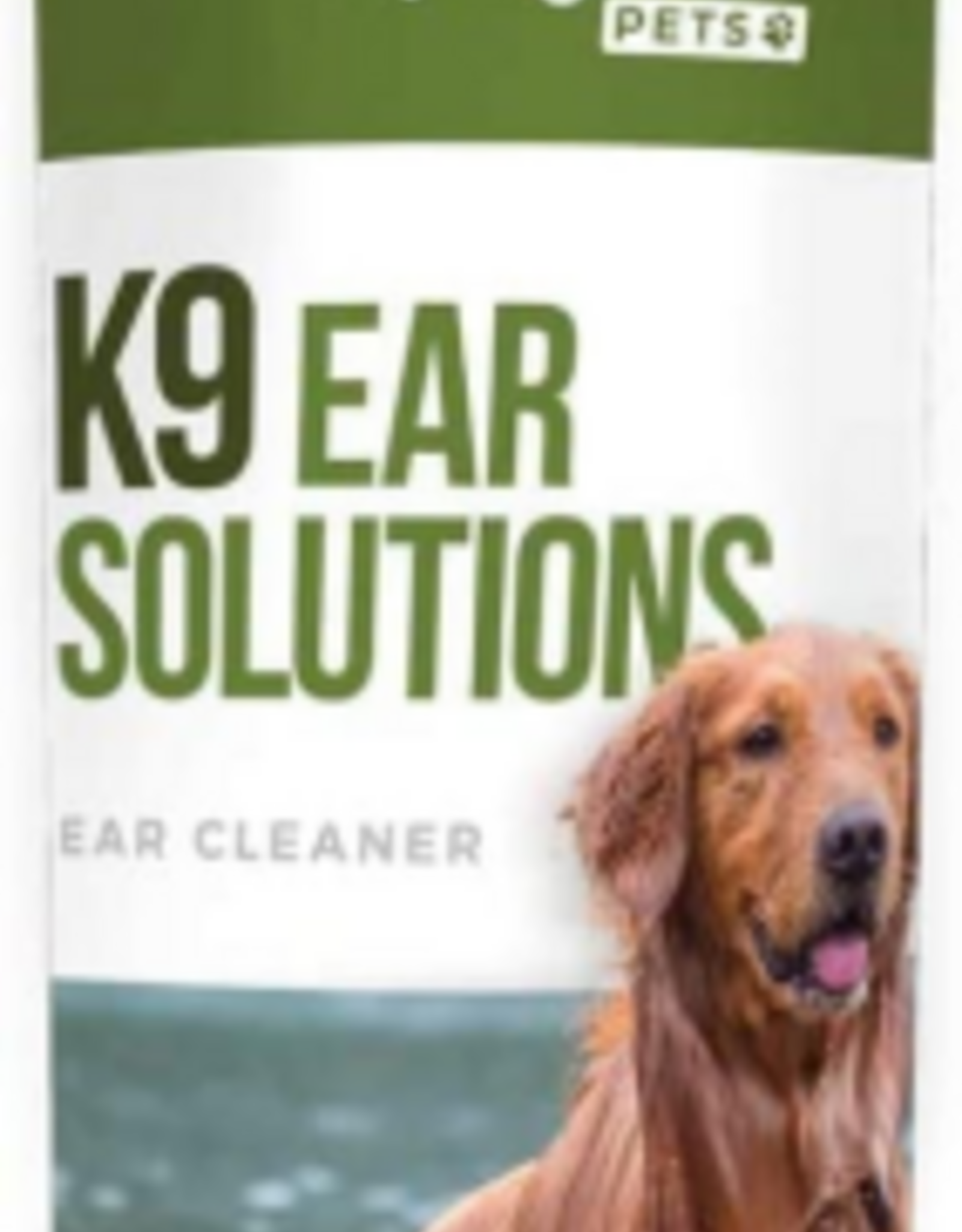 LIQUIDHEALTH K9 Dog Ear Cleaner Solution Ear Cleaning Drops with Boric Acid  12 fl Oz