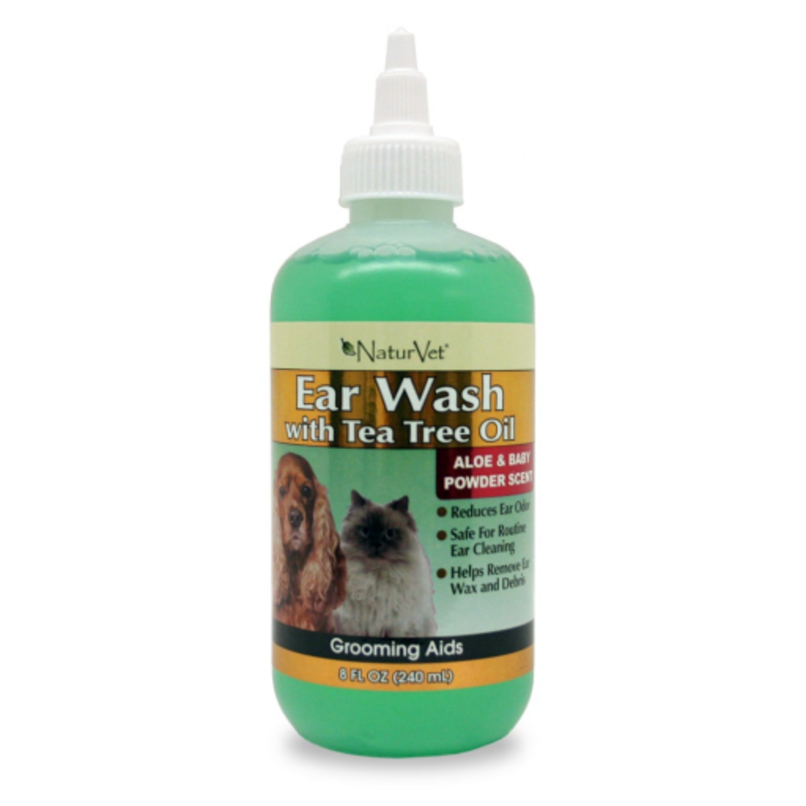 Naturvet NaturVet Ear Wash w/Tea Tree Oil 4 oz
