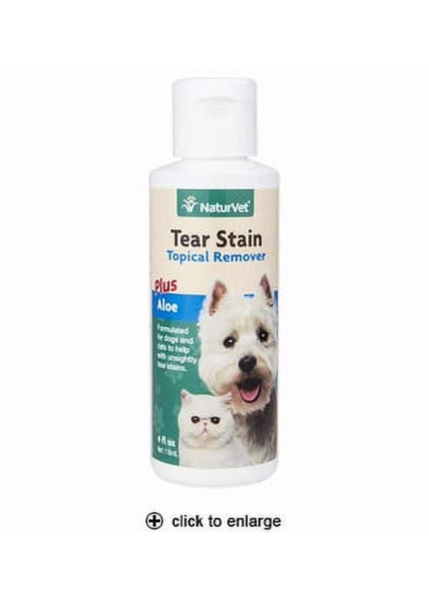 Naturvet NATURVET TEAR STAIN TOPICAL REMOVER PLUS ALOE 4OZ