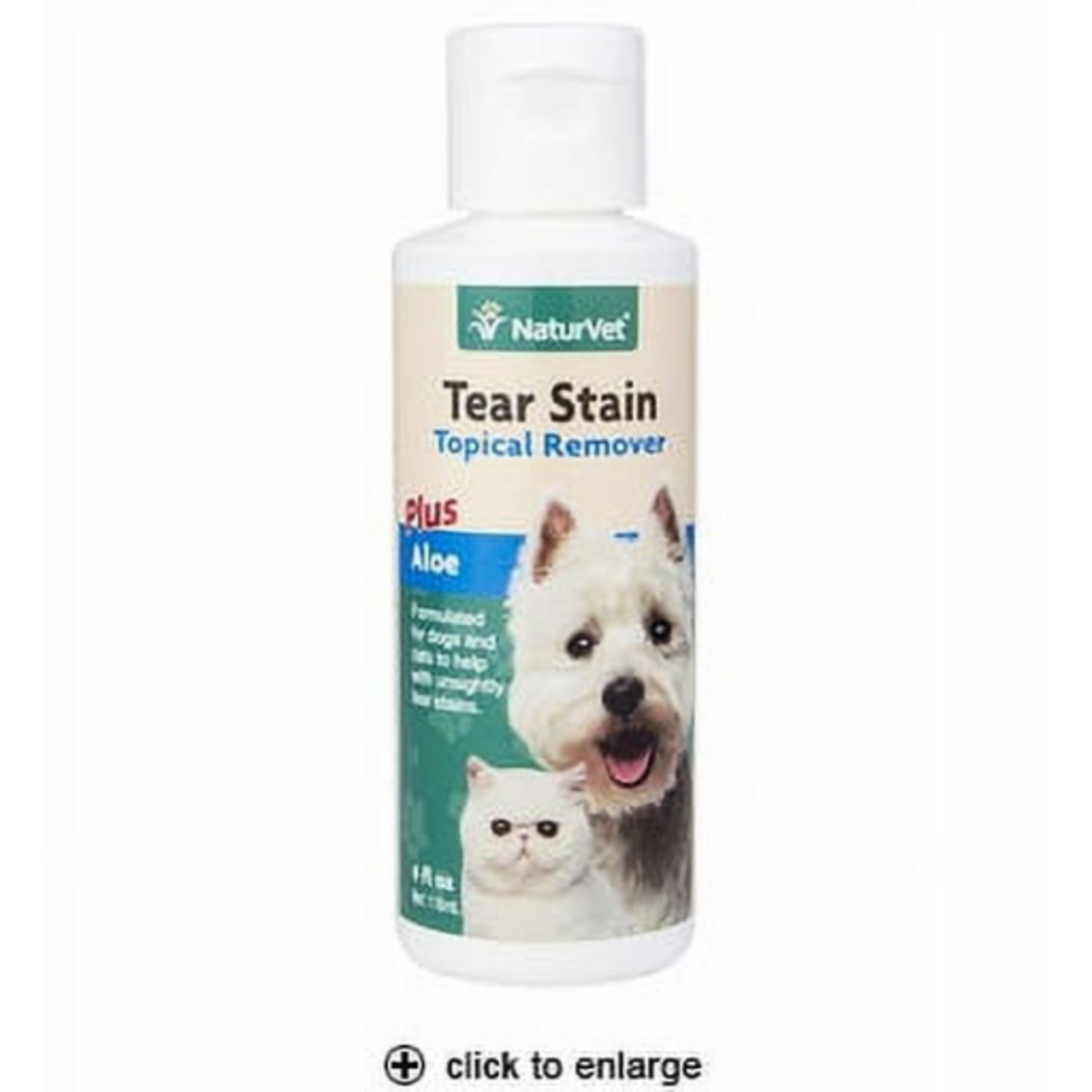 Naturvet NATURVET TEAR STAIN TOPICAL REMOVER PLUS ALOE 4OZ