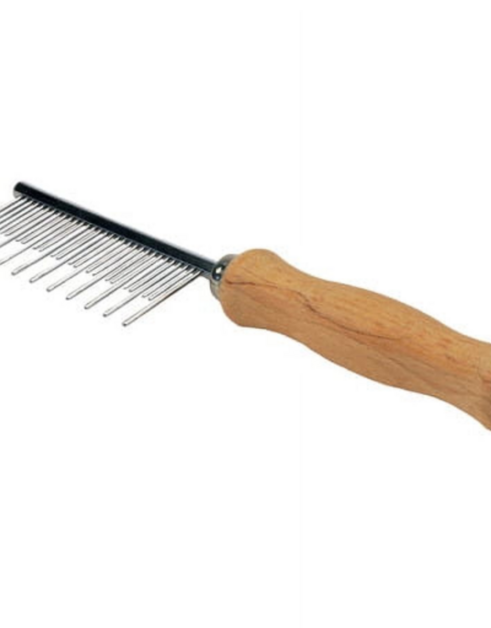 Coastal Pet Products Safari Cat Shedding Comb  Wood Handle Multi-Colored