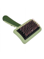 Coastal Pet Products Safari Complete 2-in-1 Design Dog Slicker Brush with Grooming Bristles