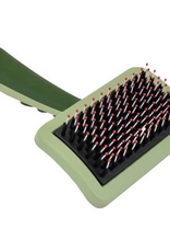 Coastal Pet Products Safari Complete Dog Brush - 2-in-1 Design Dog Slicker Brush with Grooming Bristles