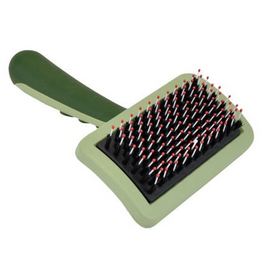 Coastal Pet Products Safari Complete 2-in-1 Design Dog Slicker Brush with Grooming Bristles