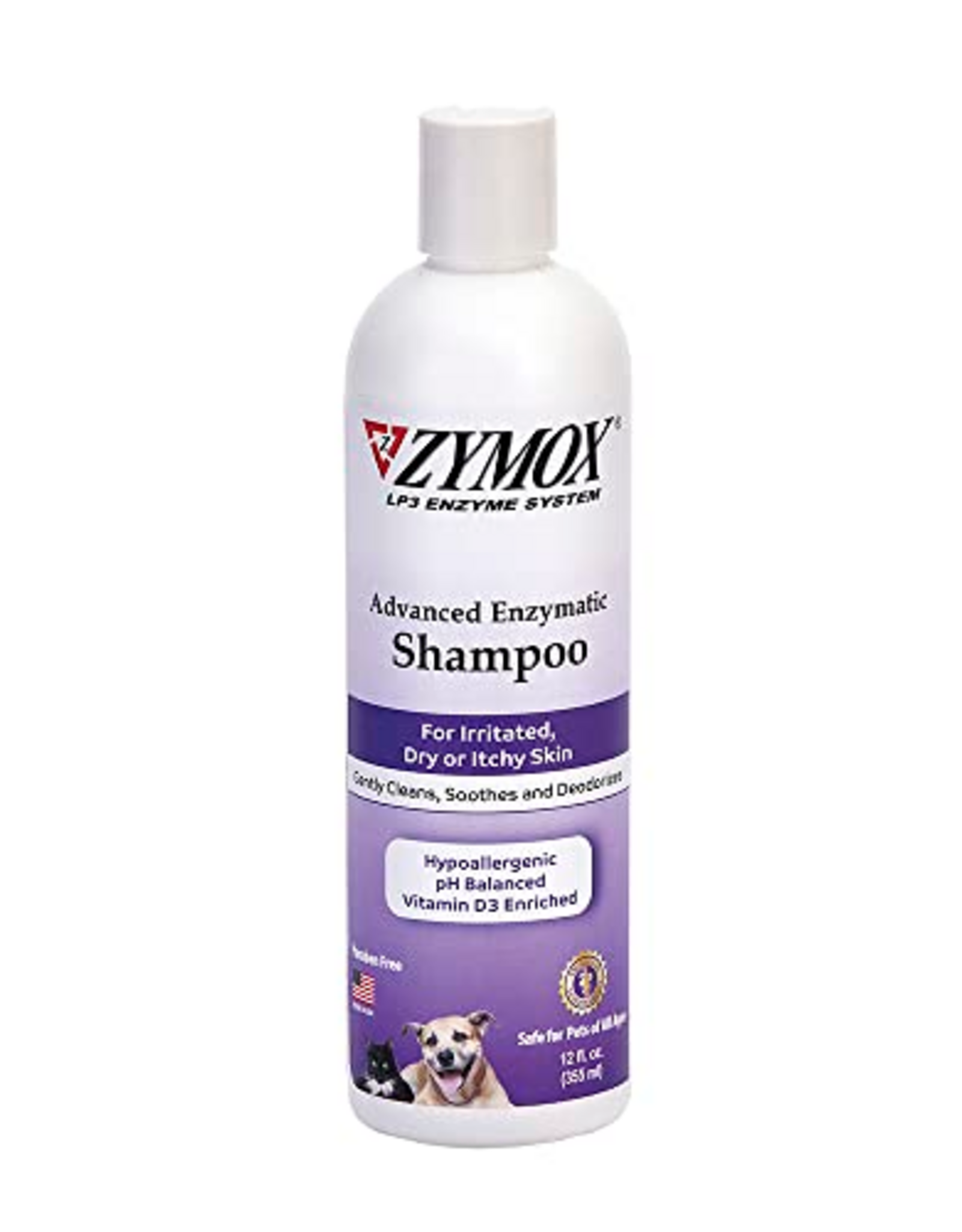 Zymox Zymox Advanced Enzymatic Shampoo - 12 oz. Bottle
