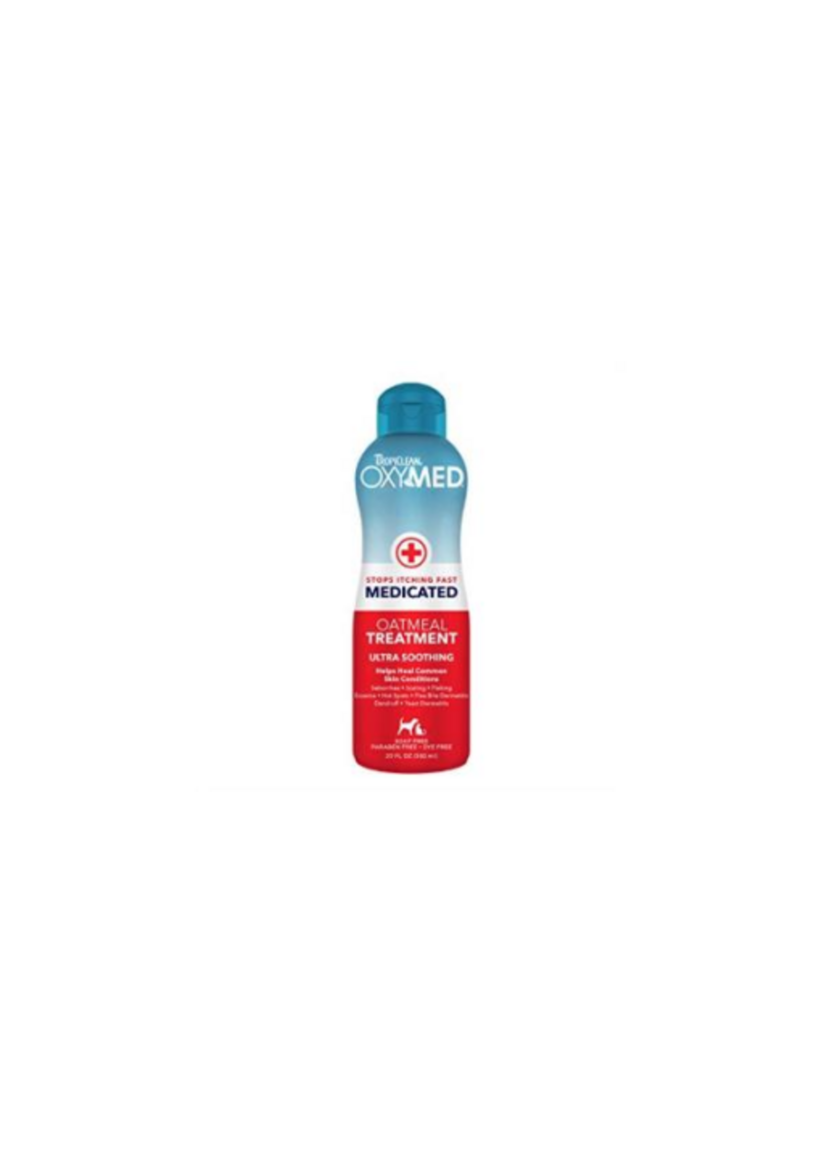TropiClean OxyMed Medicated Anti Itch Conditioning Treatment for Dogs - 20 oz
