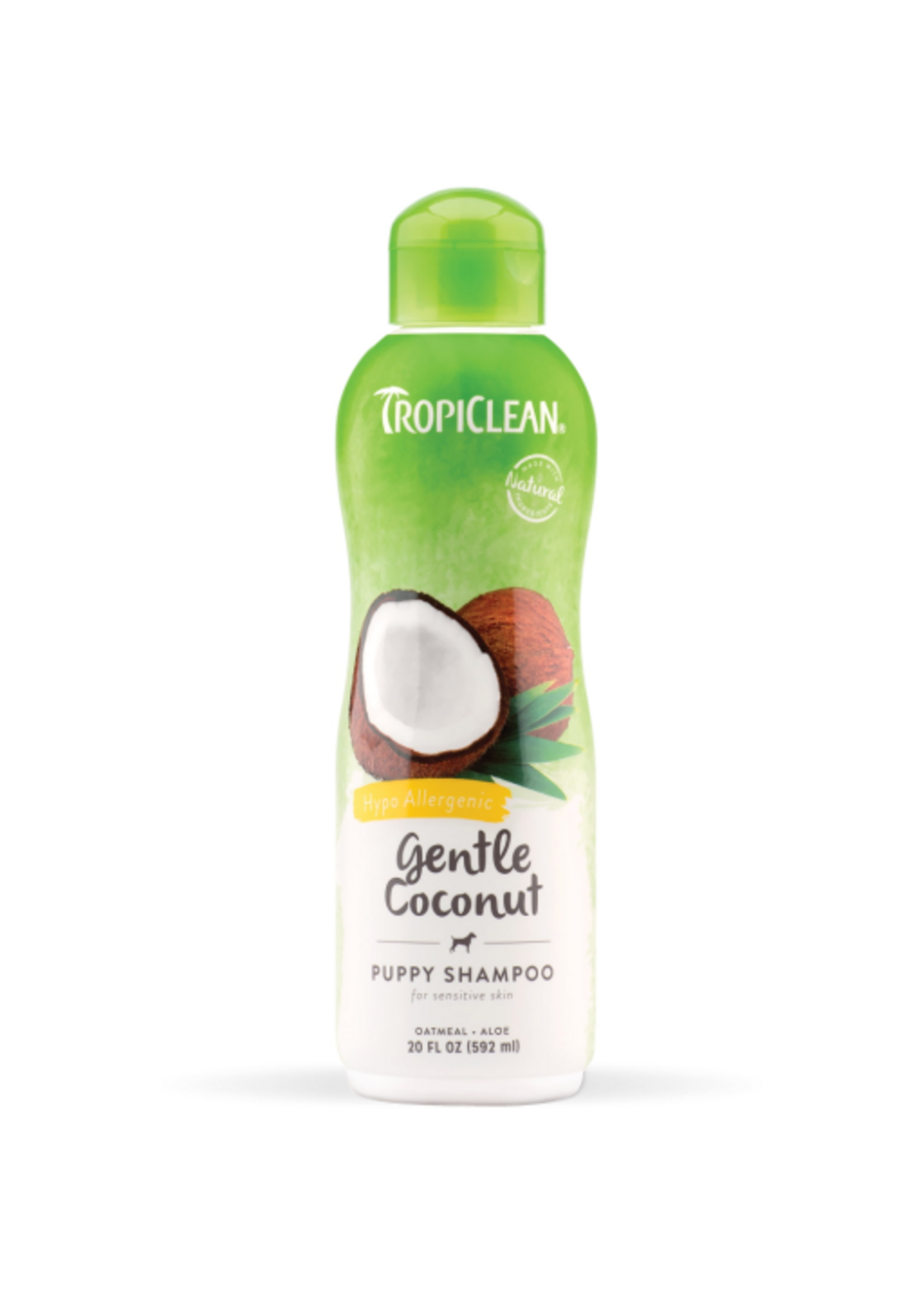 TropiClean Gentle Coconut Hypoallergenic Puppy and Kitten Shampoo - 20 oz