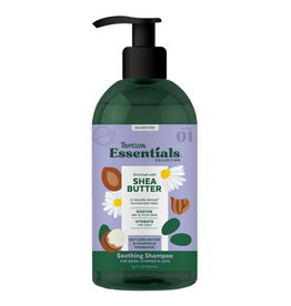 TropiClean Essentials Shea Butter Shampoo for Dogs, Puppies & Cats - 16 oz