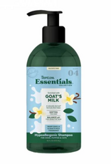 TropiClean Essentials Goats Milk Shampoo for Dogs, Puppies & Cats - 16 oz