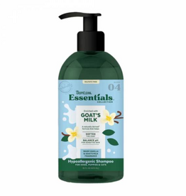 TropiClean Essentials Goats Milk Shampoo for Dogs, Puppies & Cats - 16 oz