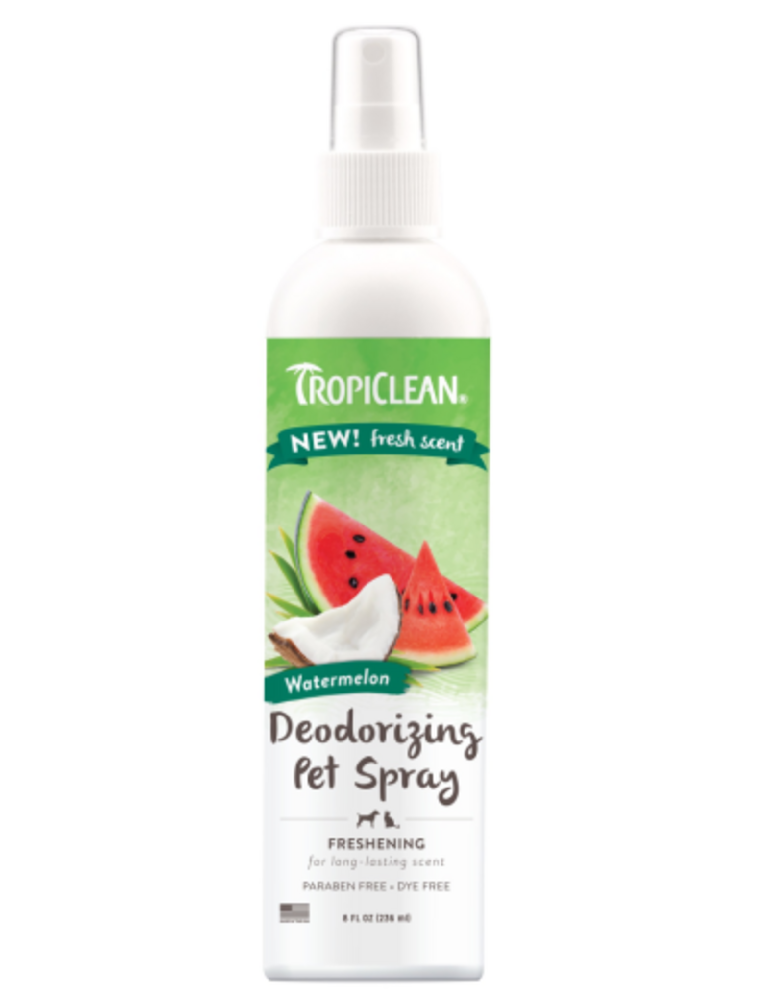 TropiClean Watermelon Deodorizing Spray for Dogs - 8 fl. oz.