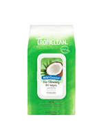 TropiClean Ear Cleaning Wipes for Pets - 50 Count