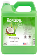 TropiClean Aloe & Coconut Deodorizing Shampoo for Dogs & Cats - 1 Gallon