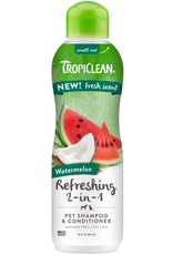 TropiClean Watermelon Refreshing 2-in-1 Shampoo and Conditioner for Dogs - 20 fl. oz.