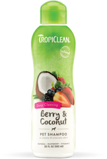 TropiClean Berry & Coconut Pet Shampoo - 20 Oz