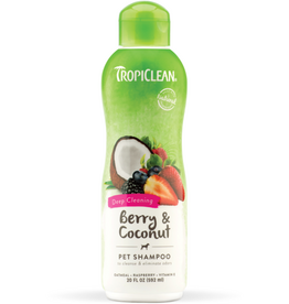 TropiClean Berry & Coconut Pet Shampoo - 20 Oz