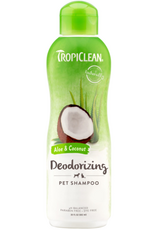 TropiClean Aloe & Coconut Deodorizing Shampoo for Pets - 20 oz
