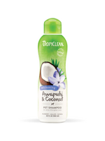 Tropiclean Natural Awapuhi White Coat Dog & Cat Shampoo - 20 oz