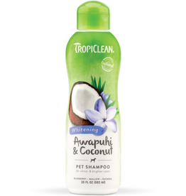Tropiclean Natural Awapuhi White Coat Dog & Cat Shampoo - 20 oz