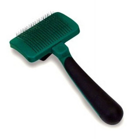 Coastal Pet Products Safari Dog Self-Cleaning Slicker Brush - Small - 7" x 3.6"