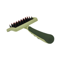 Coastal Pet Products Safari Nylon Coated Tip Dog Brush for Shorthaired Breeds