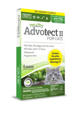 Vetality Vetality Advotect II Cat Flea Treatment >9 lbs
