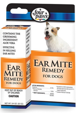 Four Paws Four Paws Aloe Ear Mite Treatment Dog .75oz