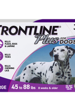 Frontline FRONTLINE PLUS DOG 3PK 45-88LBS LG