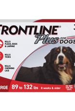 Frontline FRONTLINE PLUS DOG 3PK 89-132LBS XL