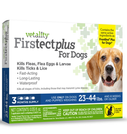 Vetality Vetality Firstect Plus For Dogs 23-44 lbs. 3 Doses