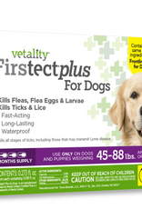 Vetality Vetality Firstect Plus For Dogs 45-88 lbs. 3 Doses
