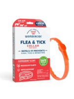 Wondercide Wondercide Flea & Tick Collar for Dogs with Natural Essential Oils, 6.1 IN, Orange