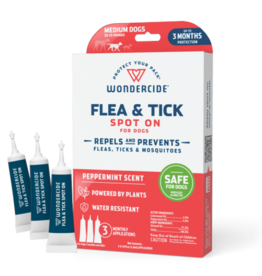 Wondercide Wondercide Flea & Tick Spot on for Medium Dogs with Natural Essential Oils