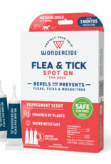 Wondercide Wondercide Flea & Tick Spot on for Medium Dogs with Natural Essential Oils