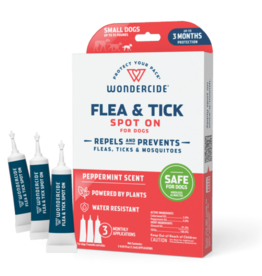 Wondercide Wondercide Flea & Tick Spot on for Small Dogs with Natural Essential Oils