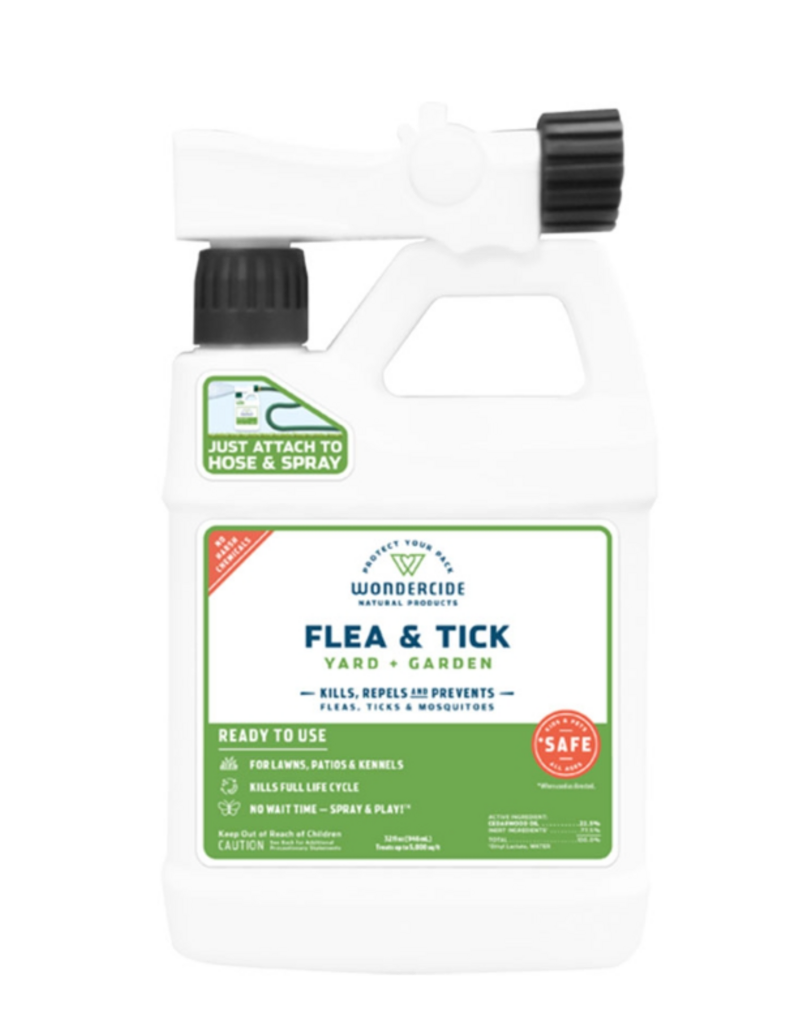 Wondercide Wondercide Natural Ready to Use Yard Flea Tick and Mosquito Spray and Insect Killer 32 OZ
