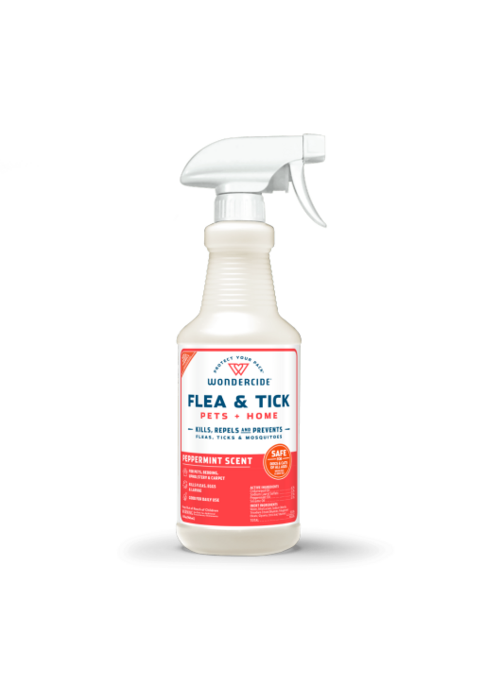 Wondercide Wondercide Flea, Tick and Mosquito Spray for Dogs, Cats & Home - Peppermint 16 oz
