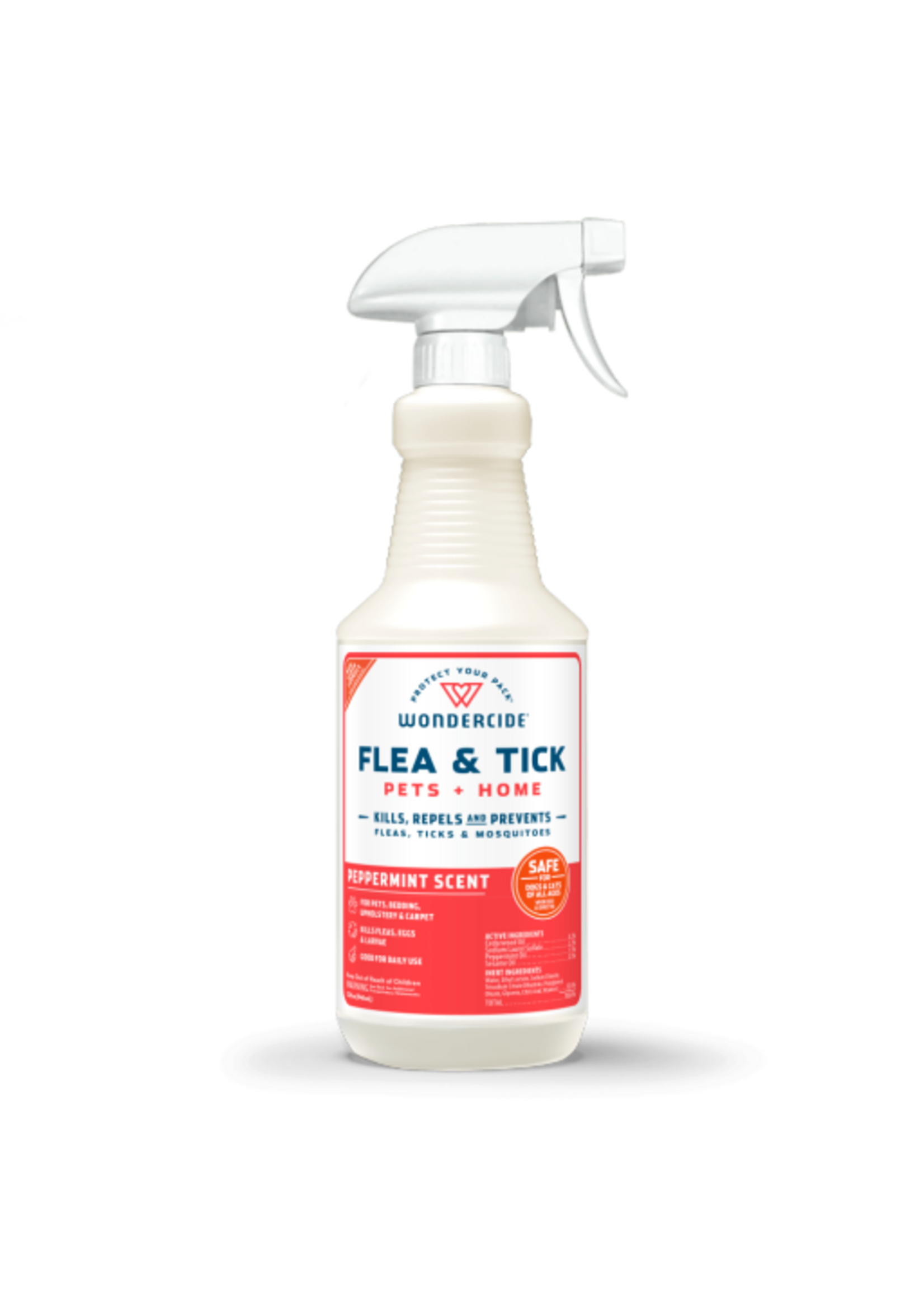 Wondercide Wondercide Peppermint Flea & Tick Spray for Pets Plus Home with Natural Essential Oils, 32 fl. oz., 32 FZ