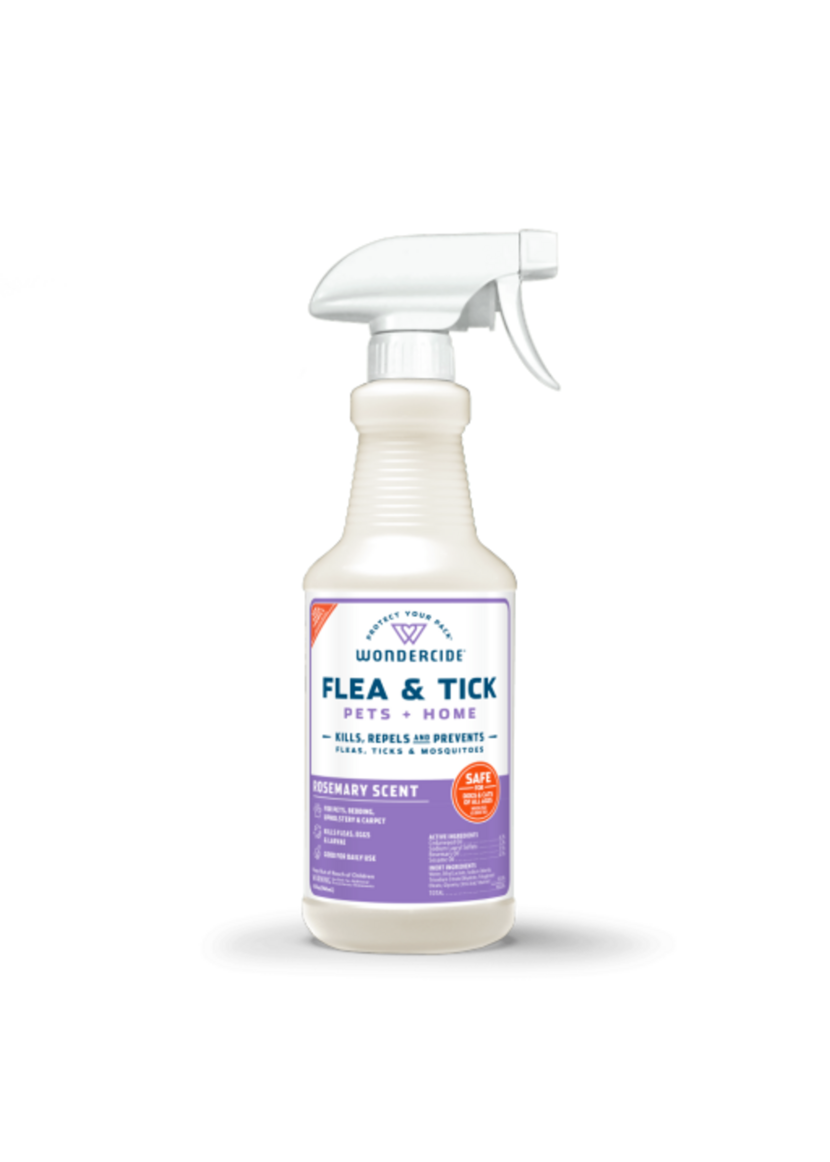 Wondercide Wondercide Flea, Tick and Mosquito Spray for Dogs, Cats & Home - Rosemary 16 oz