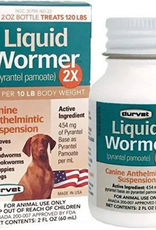 Durvet Durvet Liquid Wormer 2x for Puppies and Adult Dogs 2 oz.